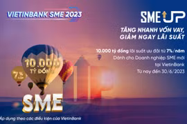 VietinBank tung gói SME UP 10.000 tỷ đồng ưu đãi lãi suất