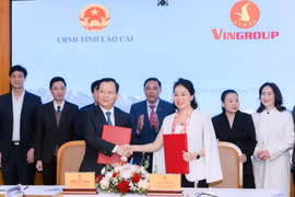 UBND tỉnh Lào Cai và Tập đoàn Vingroup ký kết thoả thuận hợp tác toàn diện về chuyển đổi xanh