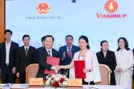 UBND tỉnh Lào Cai và Tập đoàn Vingroup ký kết thoả thuận hợp tác toàn diện về chuyển đổi xanh