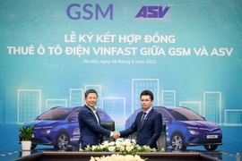 ASV Airports Taxi thuê 500 ô tô điện VinFast từ GSM