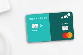 Lần đầu tiên tại Đông Nam Á, dòng thẻ VIB Online Plus 2in1 tích hợp thẻ tín dụng và thẻ thanh toán