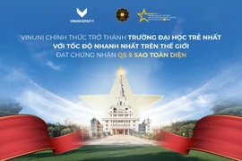 VinUni trở thành đại học trẻ nhất, với tốc độ nhanh nhất thế giới đạt chứng nhận QS 5 sao