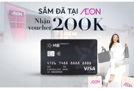 Nhận voucher 200.000 VNĐ khi mua sắm tại Siêu thị AEON