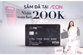 Nhận voucher 200.000 VNĐ khi mua sắm tại Siêu thị AEON