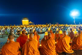 Ngày 8/5, núi Bà Đen tổ chức chuỗi nghi lễ lịch sử trong đại lễ Vesak 2025