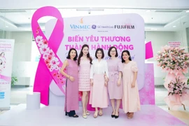 Vinmec cùng 3.000 phụ nữ Việt ‘Biến yêu thương thành hành động - Chiến thắng ung thư vú’
