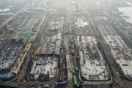 Hối hả thi công dự án Sun Group Hà Nam ‘đua’ tiến độ bàn giao nhà sau 8 tháng