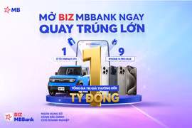 Cơ hội vàng cho doanh nghiệp SME: Mở tài khoản BIZ MBBank, rinh xe hơi Vinfast VF3 và iPhone 15 Pro Max