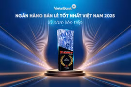 VietinBank 10 năm liên tiếp giữ vững danh hiệu 'Ngân hàng bán lẻ tốt nhất Việt Nam'