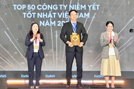 Bảo Việt liên tiếp được vinh danh trong “Danh sách 50 công ty niêm yết tốt nhất Việt Nam” (Forbes) từ 2013