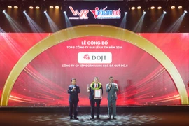 8 năm liên tiếp DOJI được vinh danh Công ty bán lẻ uy tín