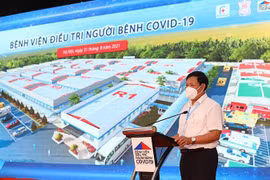 Bệnh viện điều trị Covid-19 – Y Hà Nội chính thức khánh thành, Sun Group tài trợ 100 tỷ đồng 