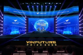 Chiêm ngưỡng sân khấu vinh danh các nhà khoa học kiệt xuất của Giải thưởng VinFuture 2023
