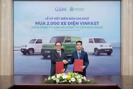 GOZO Express mua 2.000 xe tải điện VinFast EC Van từ Xanh SM