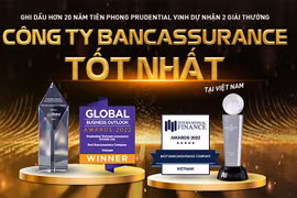 Prudential Việt Nam đón nhận 2 giải thưởng danh giá cho kênh Bancassurance