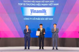 Dẫn đầu xu thế phát triển mới, Vinamilk tự hào là 1 trong 10 thương hiệu mạnh Việt Nam