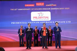 20 năm giải Rồng Vàng vinh danh Prudential – Công ty bảo hiểm duy nhất trong Top 10 doanh nghiệp FDI phát triển bền vững