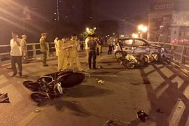 Chưa có căn cứ xác định taxi gây tai nạn trên cầu vượt bị truy đuổi