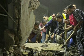 Ai Cập: Sập chung cư 8 tầng, 25 người thương vong