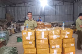 Tạm giữ gần 14.000 lọ tinh dầu dùng cho thuốc lá điện tử