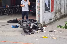 Nghi án sau va chạm, truy đuổi, xe ô tô húc tử vong 2 người đi xe máy