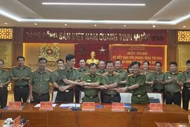 Cụm thi đua số 1 – Bộ Công an ký giao ước thi đua năm 2021