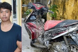 Bắt đối tượng nổ mìn tại hiệu vàng Đức Đệ