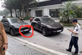 Cơ quan Công an thông tin ban đầu về vụ 2 xế hộp Porsche cùng biển số ‘đụng’ nhau tại Times City