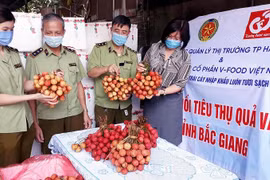 Cục Quản lý thị trường Hà Nội đăng ký tiêu thụ 5 tấn vải thiều