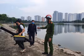 Tuyên truyền nhắc nhở, xử lý nghiêm các trường hợp câu cá tại hồ điều hòa Định Công