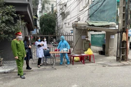 Phối hợp đảm bảo tốt an ninh, an toàn 2 điểm cách ly phòng dịch Covid-19