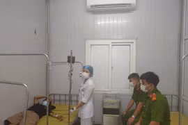 Bốn chiến sỹ Công an hiến máu cấp cứu đối tượng phạm tội ma túy