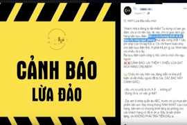 Giả nhân viên ngân hàng, lừa đảo gần 1 tỷ đồng