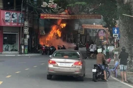 Lời khai của kẻ ném ‘bom xăng’ cửa hàng xe máy tại Vĩnh Phúc