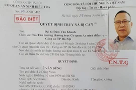 Bắt được Lê Dũng Vova – bị can trốn truy nã đặc biệt