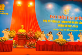 Đại hội đại biểu phụ nữ CATP Hà Nội nhiệm kỳ 2021 – 2026 thành công tốt đẹp