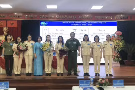 Hội Phụ nữ Công an quận Hoàng Mai, Hà Nội: Đoàn kết, trí tuệ, đổi mới và phát triển