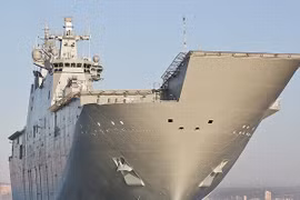 Chiến hạm lớn nhất nước Úc “LHD-01 Canberra” gia nhập Hải quân
