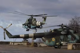 Ukraine tái triển khai 2 phi đội trực thăng chiến đấu tới Donbass
