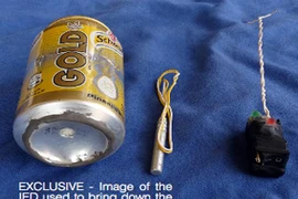 IS công bố hình ảnh quả bom tự tạo được gài lên chuyến bay A321