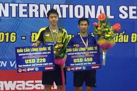 Tiến Minh vô địch cầu lông quốc tế Kawasaki tại Bắc Ninh