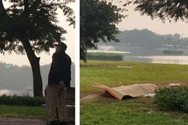 Điều tra vụ một nam giới tử vong ở bãi cỏ hồ Ba Mẫu