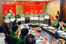 Lực lượng Bảo vệ dân phố tích cực tham gia học tập, làm theo tư tưởng đạo đức Hồ Chí Minh