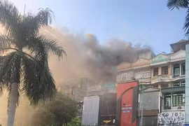 Hà Nội: Xử lý nhanh sự cố hỏa hoạn tại quán karaoke XO