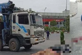 Va chạm với xe tải, một người đàn ông đi xe máy tử vong tại chỗ