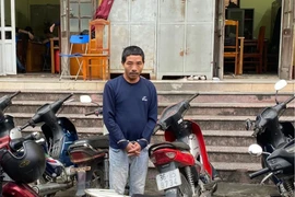 Bắt đối tượng gây ra 15 vụ trộm cắp xe máy