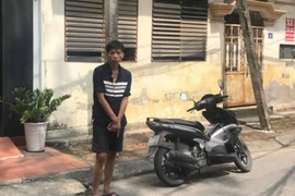 Đang trộm xe máy thì bị chủ nhà phát hiện bắt giữ