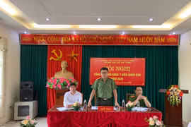 Đóng góp ý kiến cho lực lượng Công an xã chính quy để hoàn thành tốt nhiệm vụ