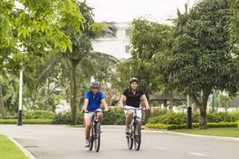 Đường chạy sắc màu- Color me run tới Vinhomes Riverside