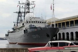 Tàu tình báo Nga thăm Havana ngay trước cuộc đàm phán Mỹ-Cuba